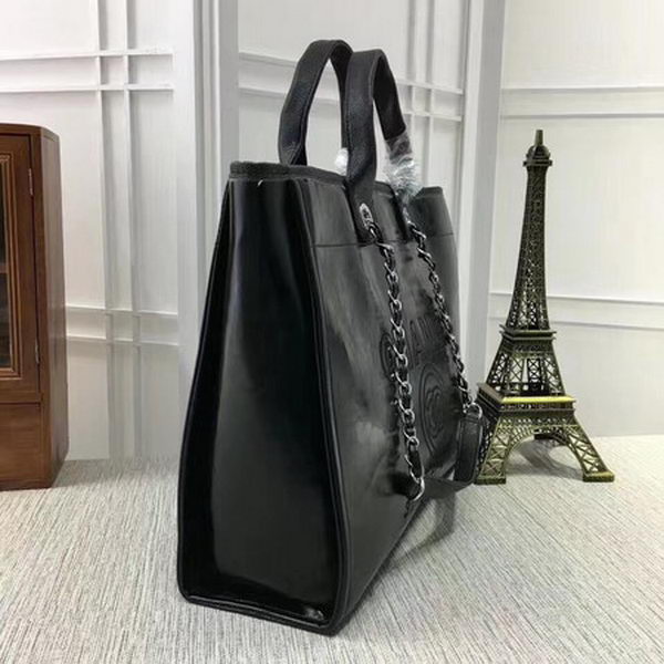 Chanel Tote Bag Calfskin Leather CHA3626 Black