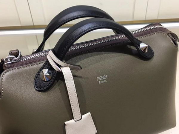 Fendi BY THE WAY Bag Original Calfskin Leather F21790 Deep Green