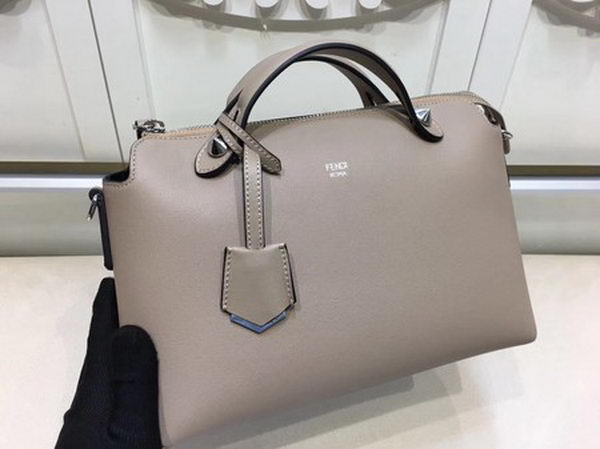 Fendi BY THE WAY Bag Original Calfskin Leather F21790 Grey