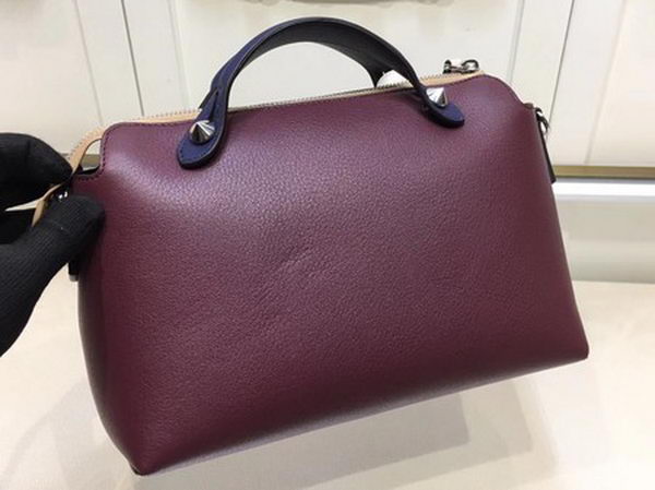 Fendi BY THE WAY Bag Original Calfskin Leather F21790 Wine