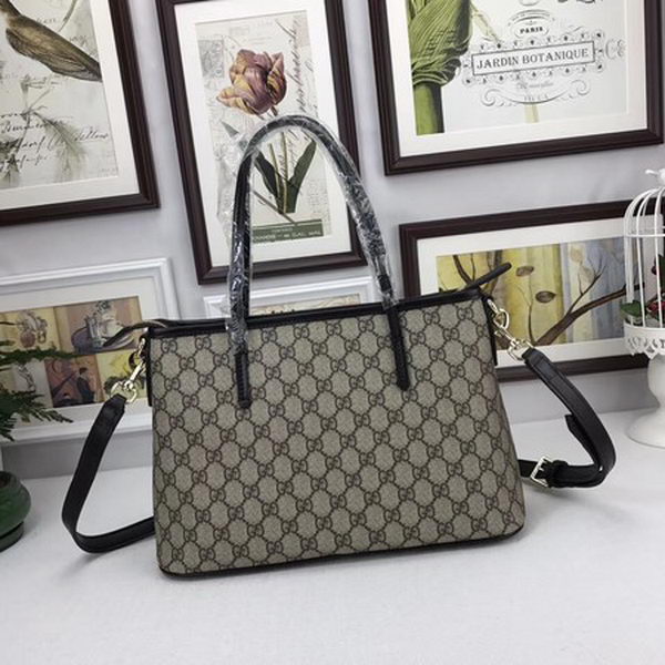 Gucci GG Supreme Canvas Tote Bag 353440 Brown