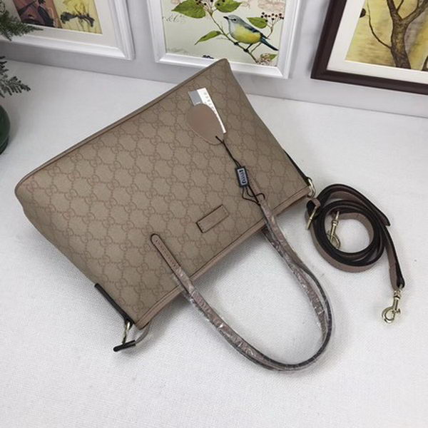 Gucci GG Supreme Canvas Tote Bag 353440 Camel