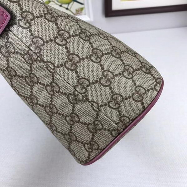 Gucci GG Supreme Canvas Tote Bag 353440 Rose