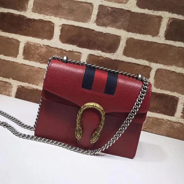 Gucci Dionysus Lichee Pattern Mini Shoulder Bag 421970 Red