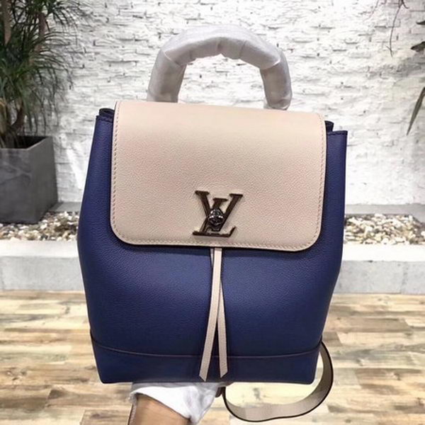 Louis Vuitton 2018 Spring-Summer LOCKME BACKPACK M41815 Blue