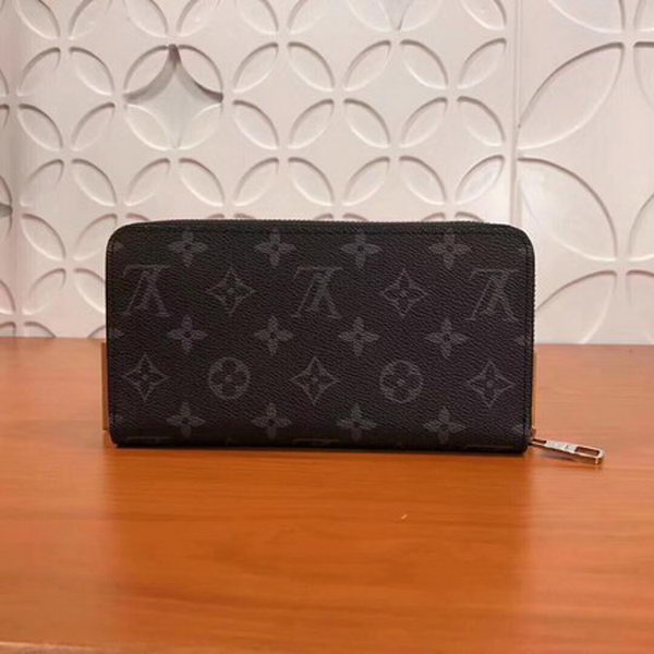 Louis Vuitton Damier Graphite Canvas Zippy Illustre Wallet M60017