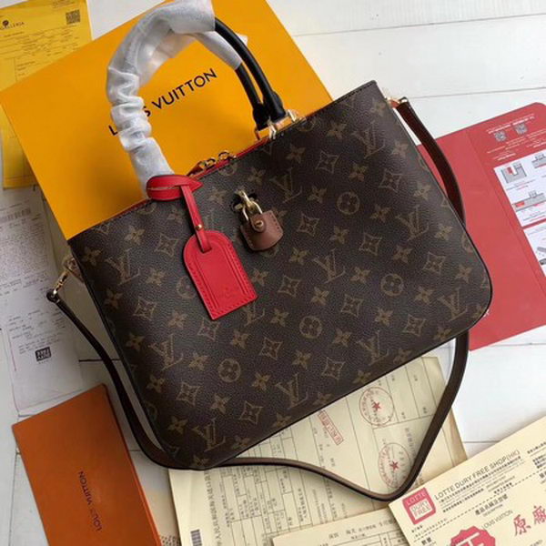 Louis Vuitton Monogram Canvas MILLEFEUILLE M44254 Red