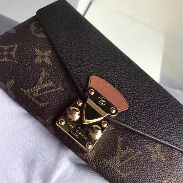 Louis Vuitton Monogram Canvas PALLAS WALLET M58414 Black