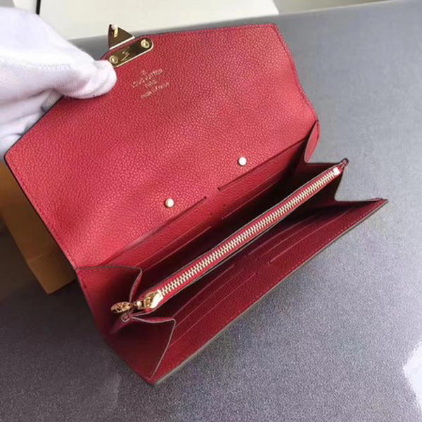 Louis Vuitton Monogram Canvas PALLAS WALLET M58414 Red