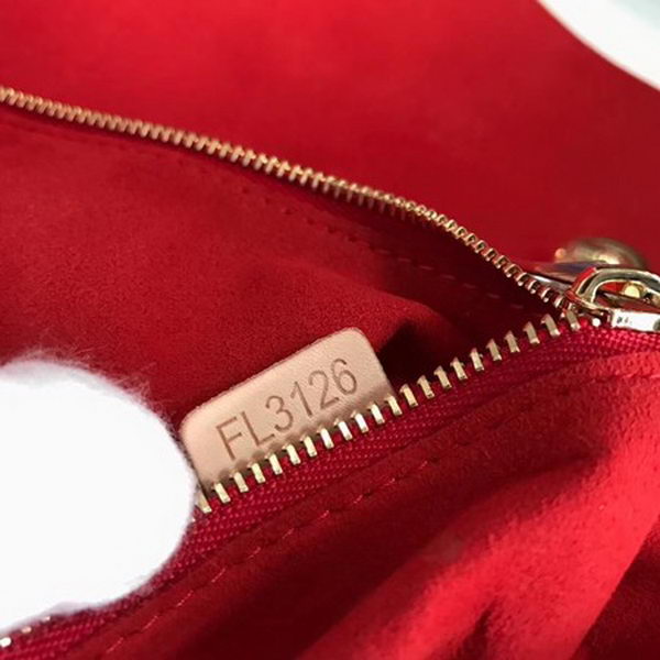 Louis Vuitton Monogram Canvas Pallas Chain Cerise M41201 Red