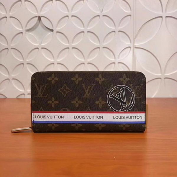 Louis Vuitton Monogram Canvas Zippy Illustre Wallet M60017