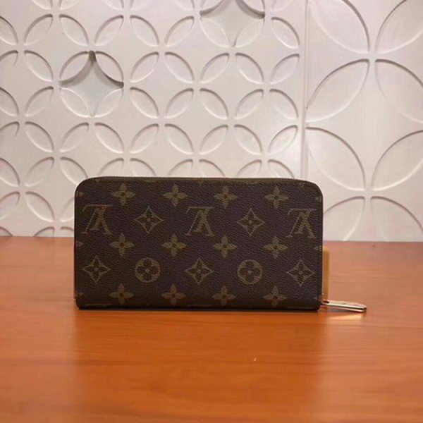 Louis Vuitton Monogram Canvas Zippy Illustre Wallet M60017