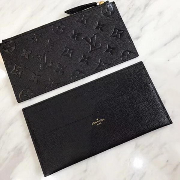 Louis Vuitton Monogram Empreinte POCHETTE FeLICIE M64064 Black