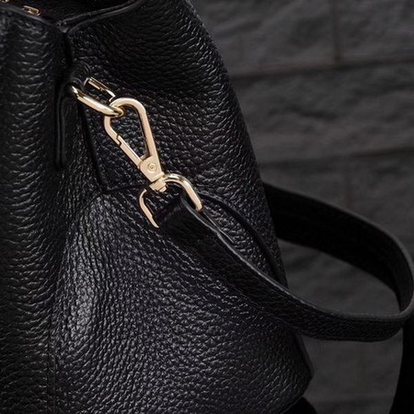 Prada Bibliotheque Medium Saffiano Top-Handle Tote Bag BN0902 Black