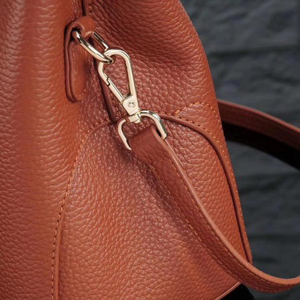 Prada Bibliotheque Medium Saffiano Top-Handle Tote Bag BN0902 Brown