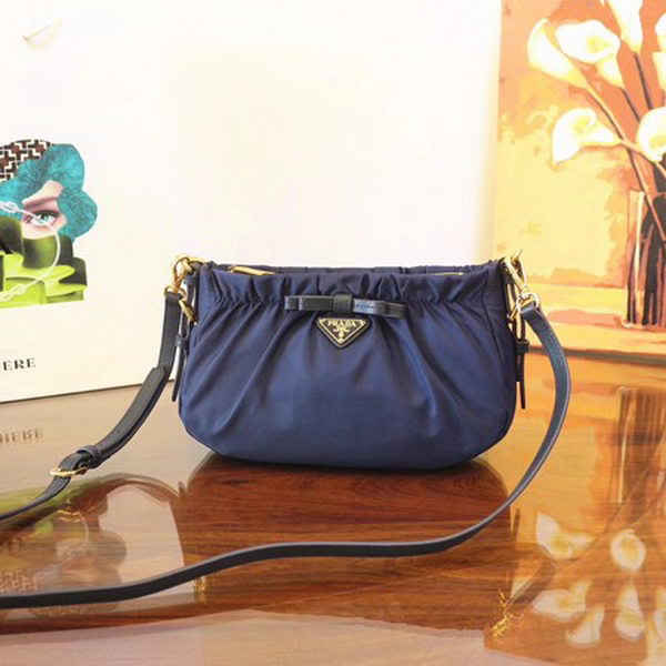 Prada Nylon Shoulder Bag BN2043 Blue