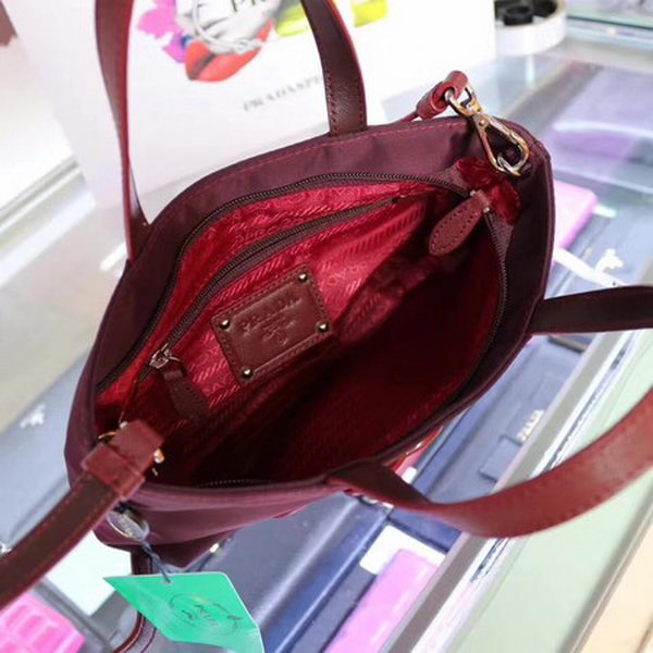 Prada Nylon Tote Bag BN2835 Wine