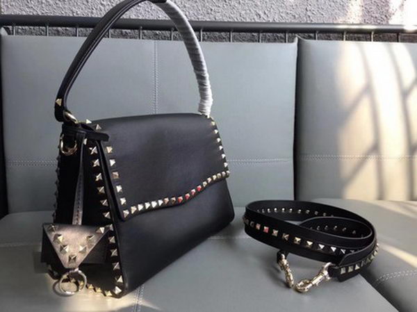 Valentino Rockstud Single Handle Bag PW2B0A85 Black