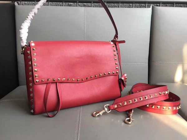 Valentino Rockstud Single Handle Bag PW2B0A85 Red