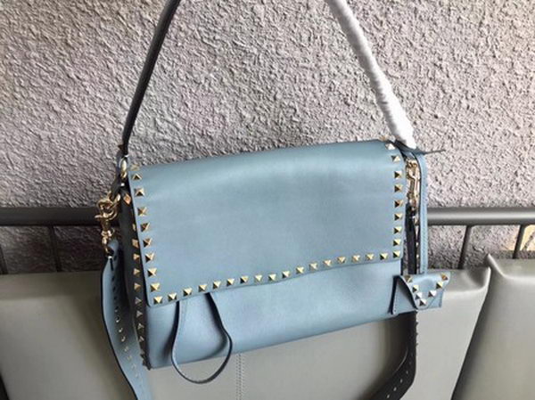 Valentino Rockstud Single Handle Bag PW2B0A85 SkyBlue