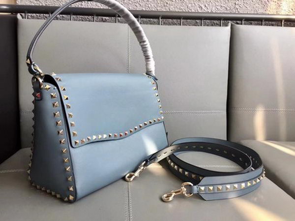 Valentino Rockstud Single Handle Bag PW2B0A85 SkyBlue