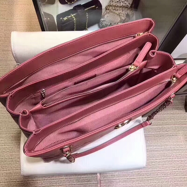 Chanel Original Sheepskin Leather Tote Bag 8810 Pink