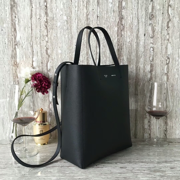 Celine Cabas Phantom Bags Calfskin Leather C2204 Black