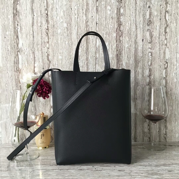 Celine Cabas Phantom Bags Calfskin Leather C2204 Black