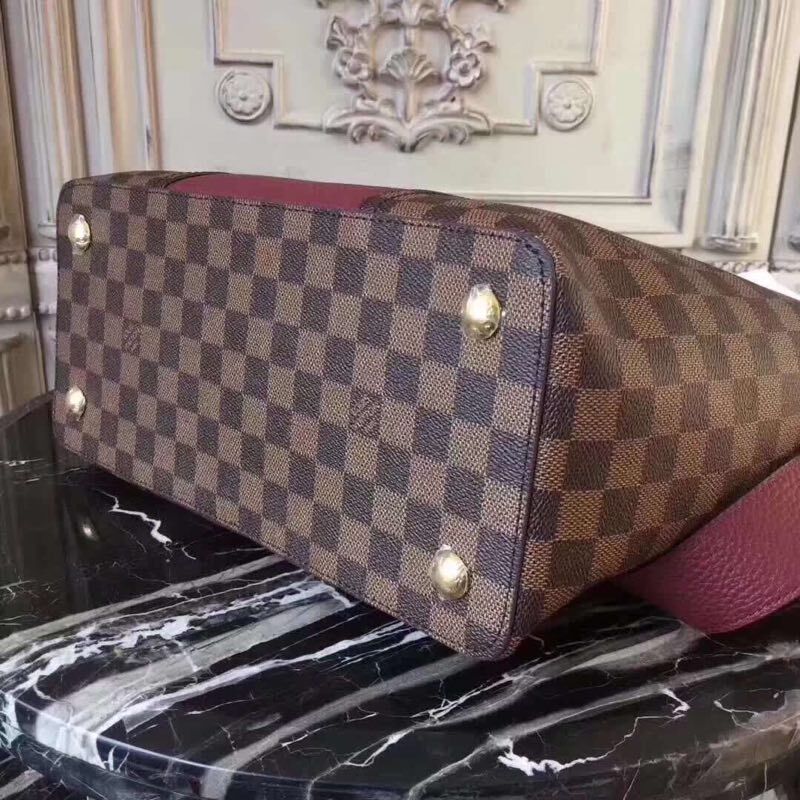 Louis Vuitton Damier Ebene Canvas JERSEY N44023 Wine