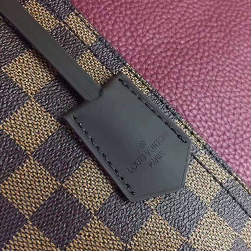 Louis Vuitton Damier Ebene Canvas JERSEY N44023 Wine