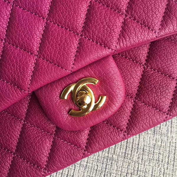 Chanel Flap Shoulder Bags Original Deerskin Leather CF1112 Pink