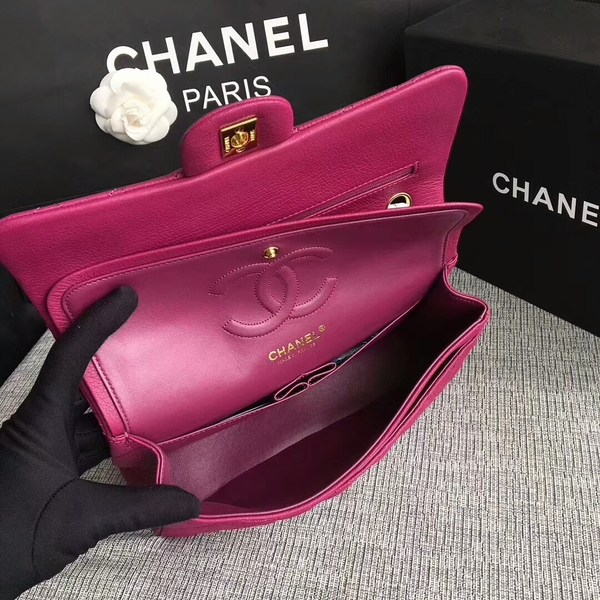 Chanel Flap Shoulder Bags Original Deerskin Leather CF1112 Pink