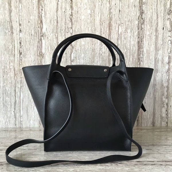 Celine Bigger Tote Bag Original Leather 55426 Black