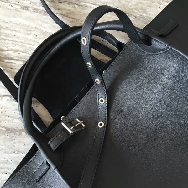 Celine Bigger Tote Bag Original Leather 55426 Black