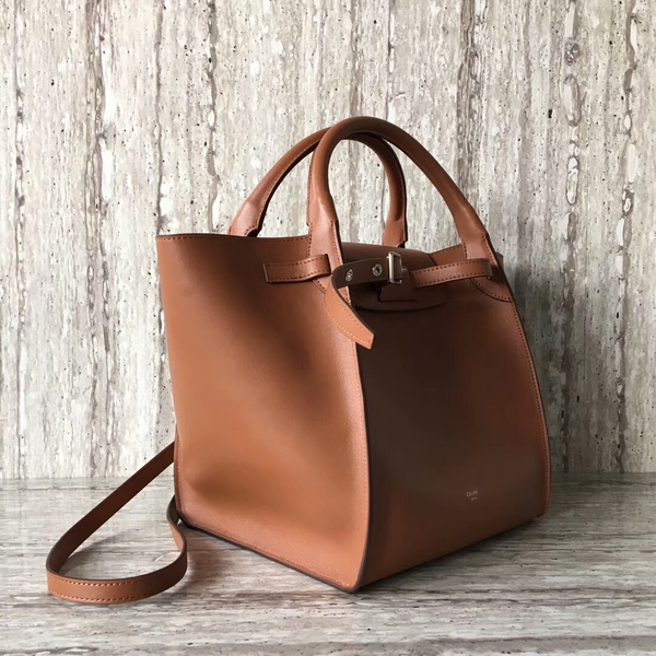 Celine Bigger Tote Bag Original Leather 55426 Brown