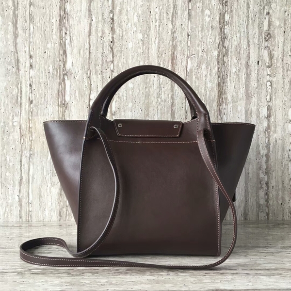 Celine Bigger Tote Bag Original Leather 55426 Coffee