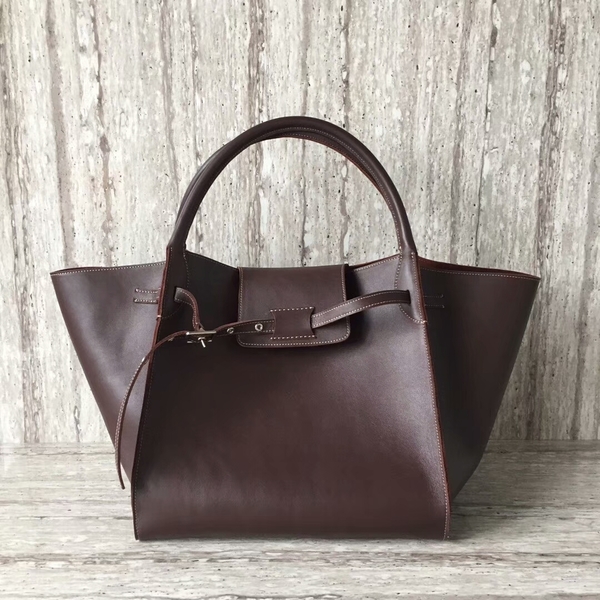 Celine Bigger Than BiggerTote Bag Original Leather 55425 Coffee