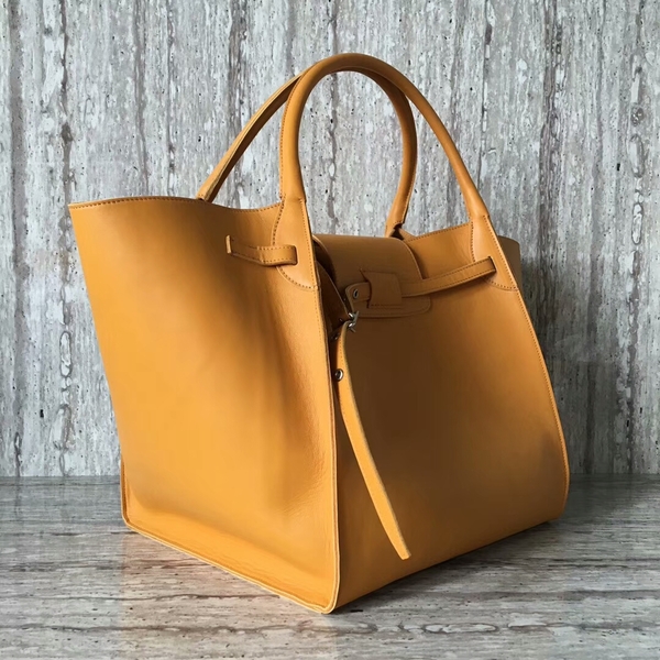 Celine Bigger Than BiggerTote Bag Original Leather 55425 Yellow