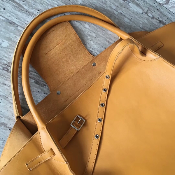 Celine Bigger Than BiggerTote Bag Original Leather 55425 Yellow