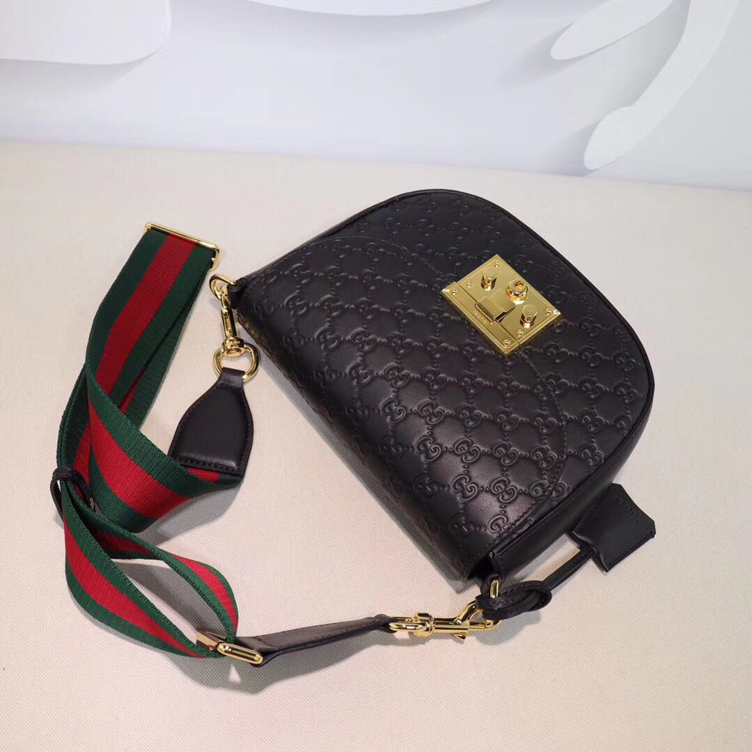 Gucci GG Small Shoulder Bag 453189 black