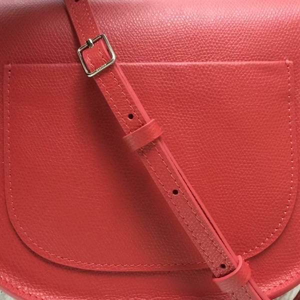 Celine Classic Mini Flap Bag Calfskin Leather 77425 Red