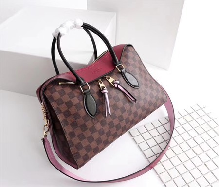 Louis Vuitton Damier Ebene Canvas TUILERIES TOTE Bag M41455A Red