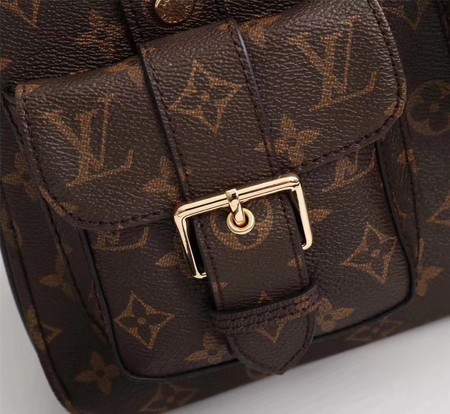 Louis Vuitton Monogram Canvas WOODSTOCK 43482 Black