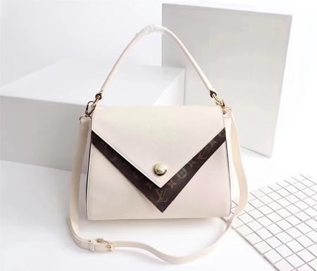 Louis Vuitton EPI Leather Shoulder Bag M54439 White