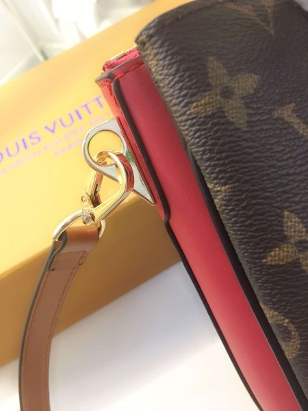 Louis Vuitton Monogram Canvas MILLEFEUILLE M44254 Red