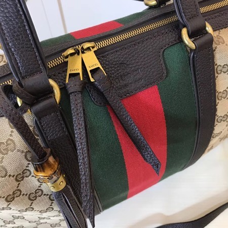 Gucci GG Supreme Canvas Tote Bag 309621 Coffee