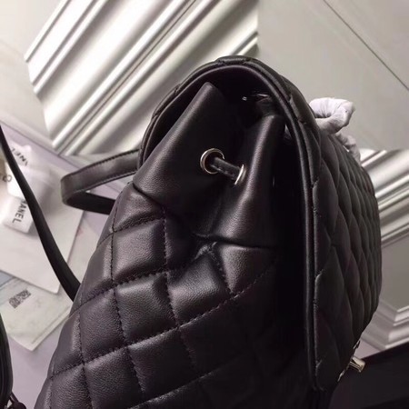 Chanel Backpack Original Sheepskin Leather 91122 Black