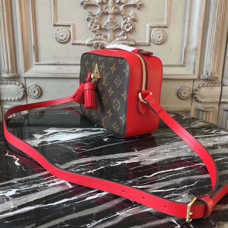 Louis Vuitton Monogram Canvas Shoulder Bag 44258 Red