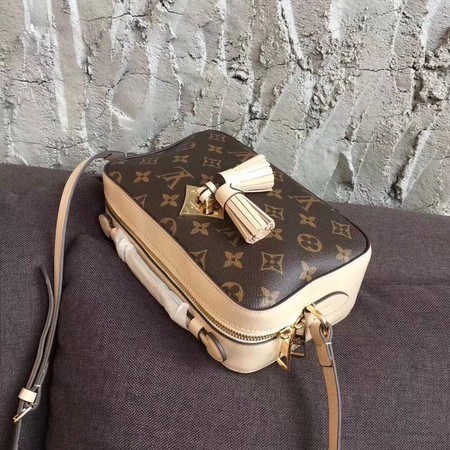 Louis Vuitton Monogram Canvas Shoulder Bag 44258 White