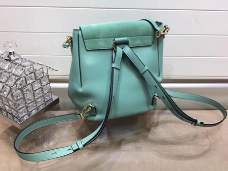 Chloe Faye Calfskin Leather Backpack 4756 Green